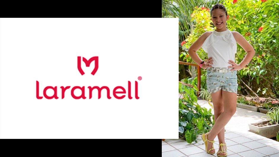 laramell moda infantil feminina atacado