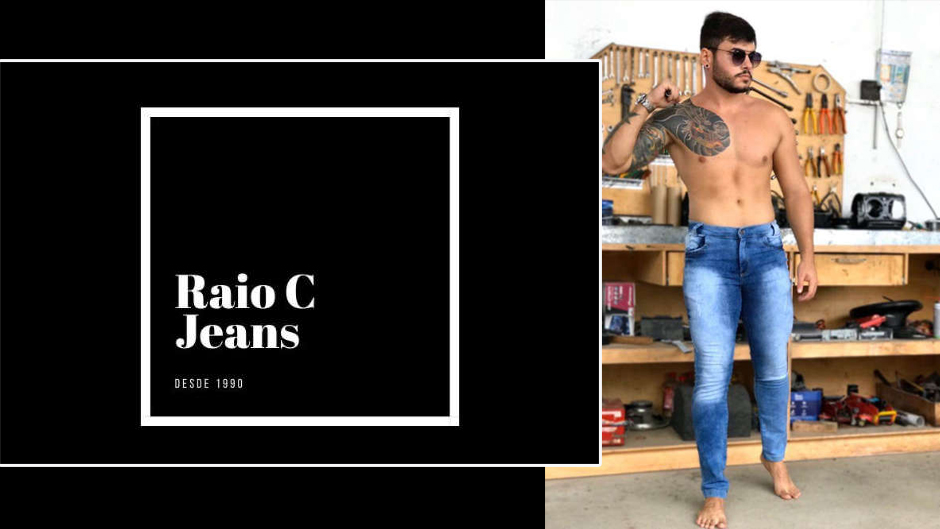 raio c jeans moda masculina atacado